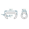 C-7ea Hog Ring Gun para fabricación de colchones